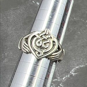 925 Sterling Irish Claddagh Ring